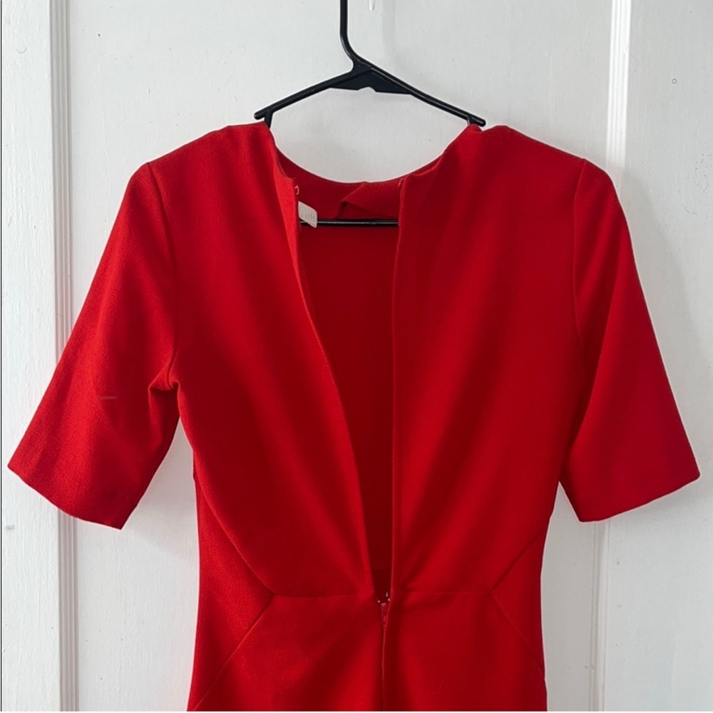 H&M Red Backless Dress